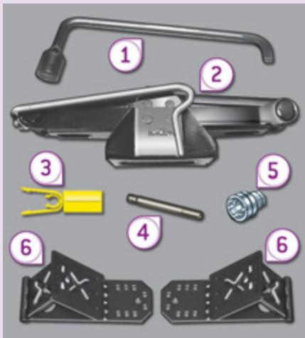 PEUGEOT 3008 HYBRID4 - Liste des outillages - 1
