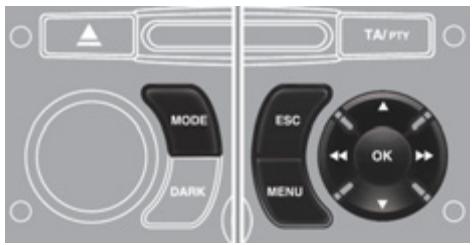 PEUGEOT 3008 HYBRID4 - Menu «fonctions audio - 2