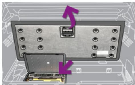 PEUGEOT 3008 HYBRID4 - Accès aux outillages - 1
