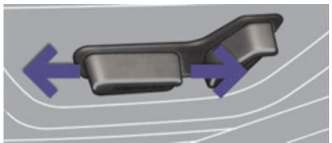 PEUGEOT 3008 HYBRID4 - Réglage de l'inclinaison du dossier - 1