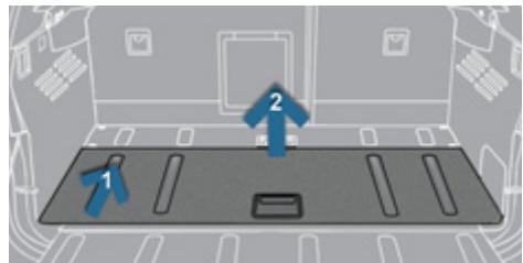 PEUGEOT 3008 HYBRID4 - Plancher de coffre mobile - 1