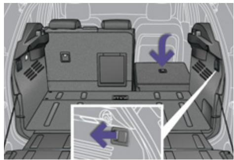 PEUGEOT 3008 HYBRID4 - Rabattement du siècle depuis le coffre - 1