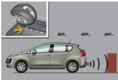 PEUGEOT 3008 HYBRID4 - Aide au stationnement arrière - 1