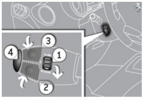 PEUGEOT 3008 HYBRID4 - Régulateur de vitesse «CRUISE - 1