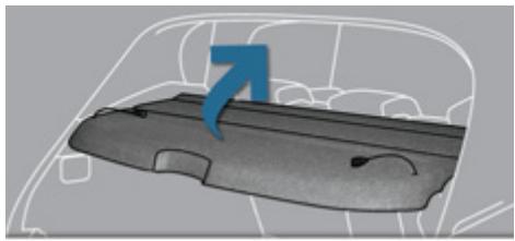PEUGEOT 3008 HYBRID4 - Cache-bagages - 1