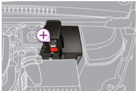 PEUGEOT 3008 HYBRID4 - Accès à la batterie - 1