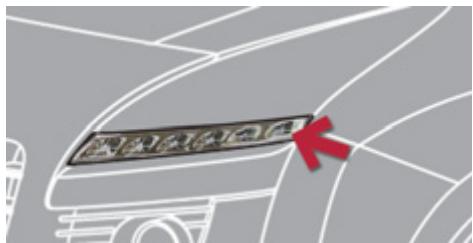 PEUGEOT 3008 HYBRID4 - Feux diurnes (feux de jour) - 1