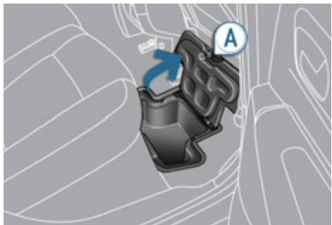 PEUGEOT 3008 HYBRID4 - Rangements sous PIEDS arriere - 1