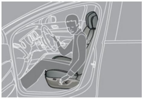 PEUGEOT 3008 HYBRID4 - Réglage en hauteur et en inclinaison de l'assise - 1