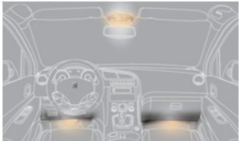 PEUGEOT 3008 HYBRID4 - Éclairage CAVE à PIEDS - 1