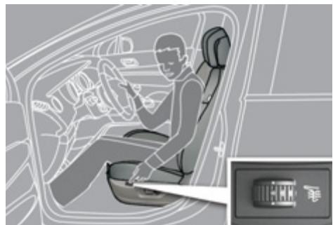 PEUGEOT 3008 HYBRID4 - Réglage lombaire manuel - 2