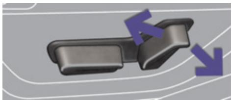 PEUGEOT 3008 HYBRID4 - Réglage de l'inclinaison du dossier - 4