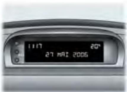 PEUGEOT 307 CC - L'ECRAN MONOCHROME A (sans autoradio RD4) - 1