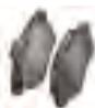 PEUGEOT 307 CC - Plaquettes de freins - 1