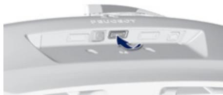 PEUGEOT 308 2 2014 - Ouverture avec la clé - 1