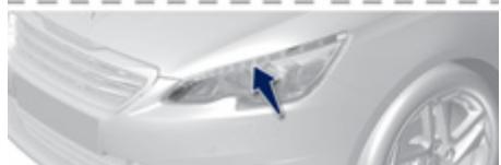 PEUGEOT 308 2 2014 - Feux diurnes (diodes électroluminescentes) - 2