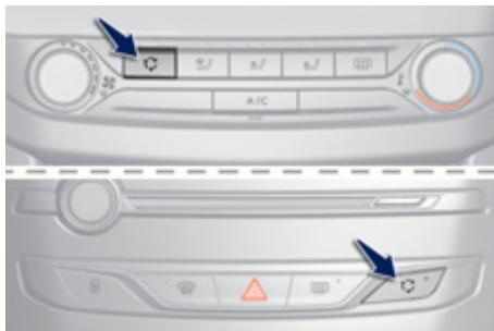 PEUGEOT 308 2 2014 - Entrée d'air / recirculation d'air - 1