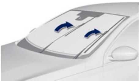 PEUGEOT 308 2 2014 - Position particulière de l'essuie-vitre avant - 1