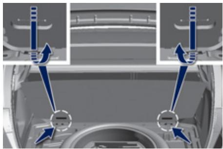 PEUGEOT 308 2 2014 - Fixations «ISOFIX - 4