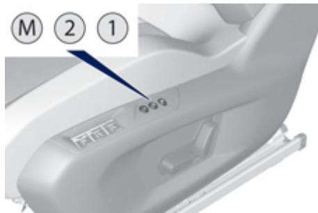 PEUGEOT 308 2 2014 - Mémorisation des positions de conduite - 1