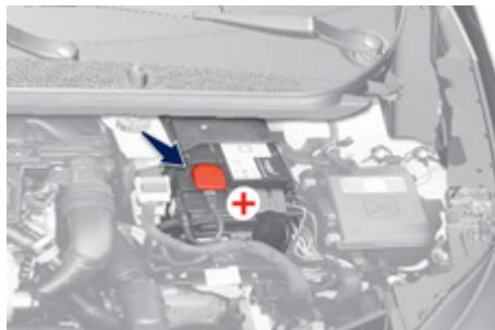 PEUGEOT 308 2 2014 - Accès à la batterie - 1