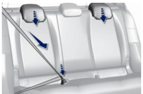 PEUGEOT 308 2 2014 - Rabattement du dossier - 1