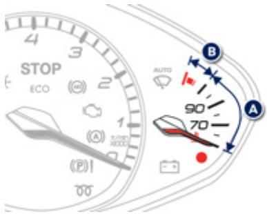 PEUGEOT 308 2 2014 - Indicateur de température du liquide de refroidissement - 1