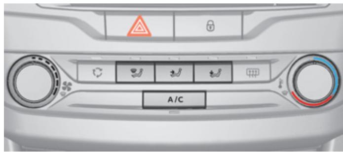 PEUGEOT 308 2 2014 - Air conditionné manuel - 1
