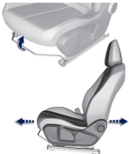 PEUGEOT 308 2 2014 - Sièges avant à réglages manuels - 1
