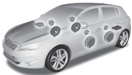 PEUGEOT 308 2 2014 - Équipement DENON - 1
