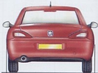 PEUGEOT 406 COUPE - Attention - 1