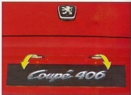 PEUGEOT 406 COUPE - Feux arrière - 3