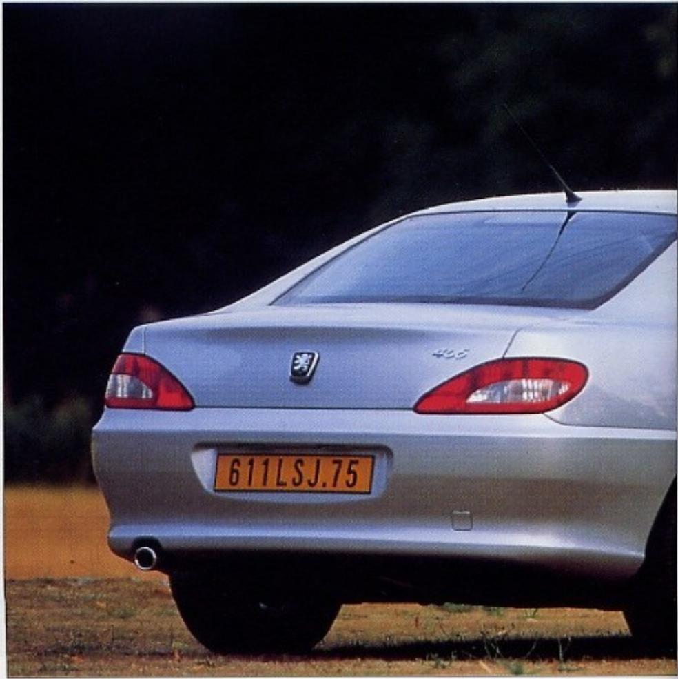 PEUGEOT 406 COUPE - La protection de l'environnement - 1