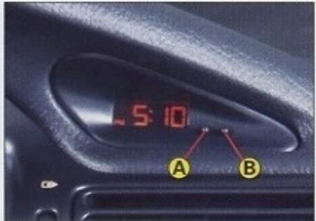 PEUGEOT 406 COUPE - Pare-soleil avec miroir de courtoisie éclairé - 1