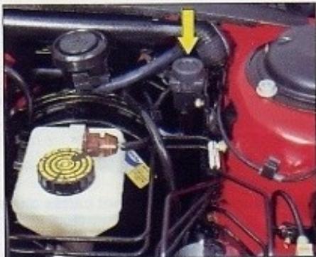 PEUGEOT 406 COUPE - La trappe et le remplissage carburant - 3
