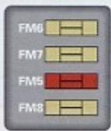 PEUGEOT 406 COUPE - INTERVENTIONS ELECTRICITE : Fusibles compartment moteur* - 3