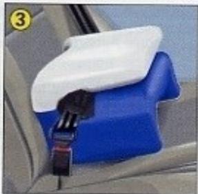 PEUGEOT 406 COUPE - Prétentionneurs de ceintures avant* - 3