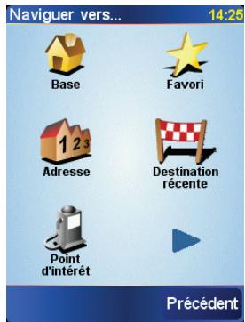 TOMTOM NAVIGATOR 6-NAVIGATION SUR ORGANISEUR PERSONNEL-TELEPHONE PORT - Calcul d'un premier itinéraire - 2
