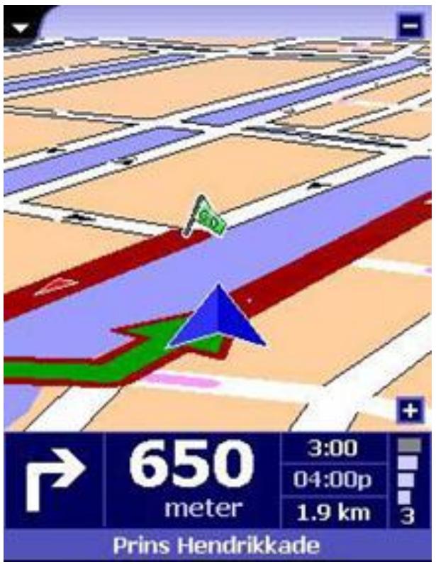 TOMTOM NAVIGATOR 4 POUR PALM - Palette de couleurs jour et nuit - 1