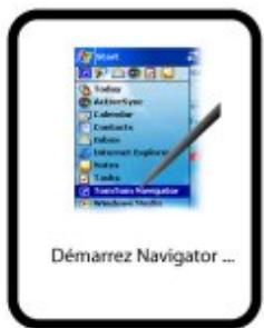 TOMTOM NAVIGATOR 4 POUR PALM - Car Kit - 7