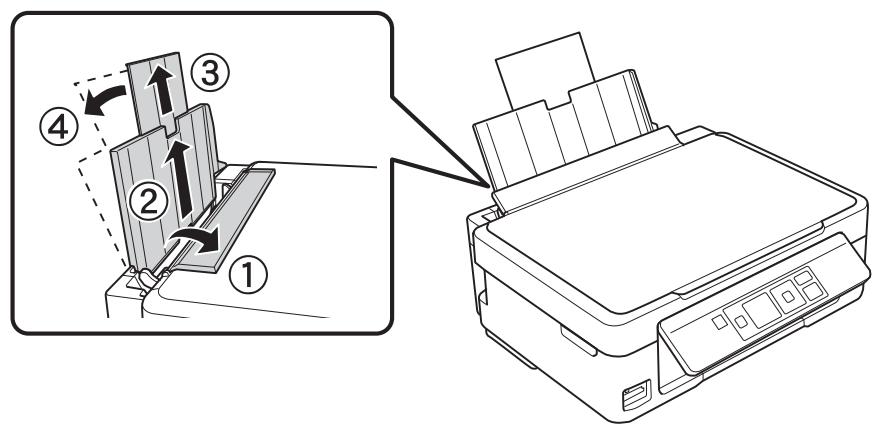 EPSON EXPRESSION PREMIUM XP-322 - Chargement du papier dans la source alim. papier arrêté - 1