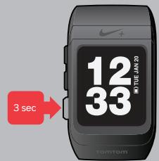 TOMTOM MONTRE NIKE+ SPORTWATCH - Faire défiler, sélectionner, taper légèrement - 2