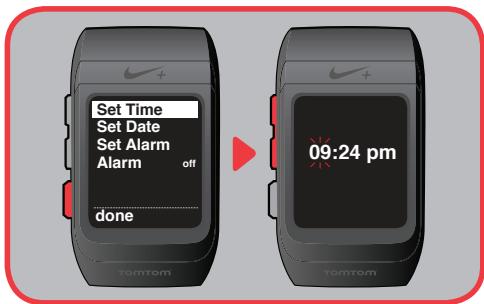 TOMTOM MONTRE NIKE+ SPORTWATCH - Votre SportWatch GPS - menu principal - 3