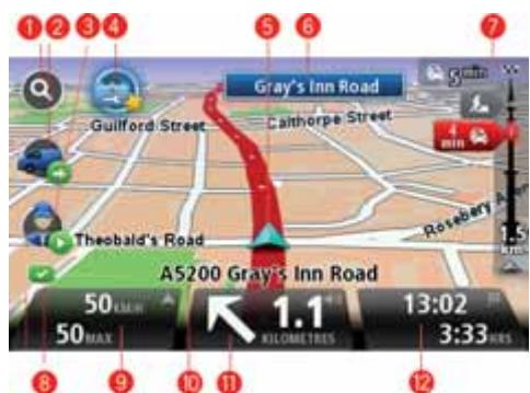 TOMTOM PRO 7150 TRUCK - Mode de conduite - 1