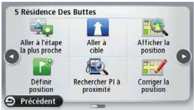 TOMTOM PRO 7150 TRUCK - Ignorer des étapes avec la carte - 3