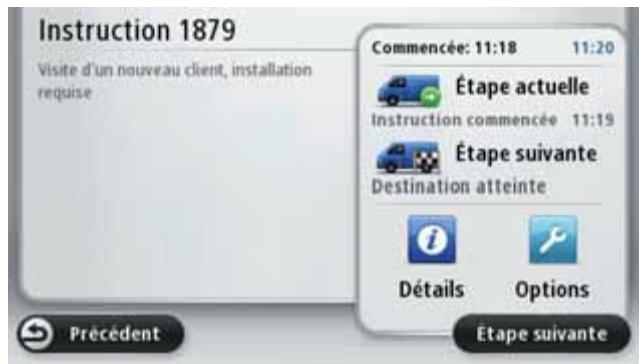 TOMTOM PRO 7150 TRUCK - Suspendre et modifier les instructions - 1
