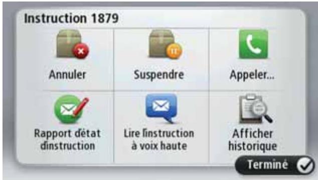 TOMTOM PRO 7150 TRUCK - Suspendre et modifier les instructions - 2