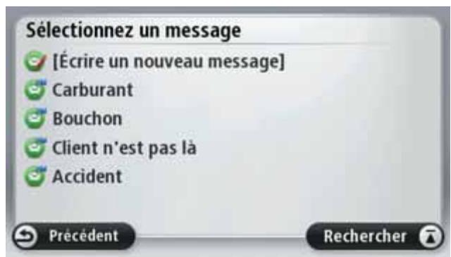 TOMTOM PRO 7150 TRUCK - Envoyer message texte - 1