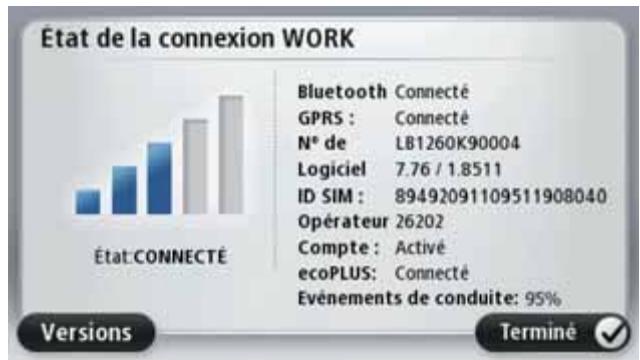 TOMTOM PRO 7150 TRUCK - État de connexion - 1