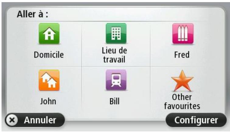 TOMTOM START 60 M - Destinations fréquentes - 1